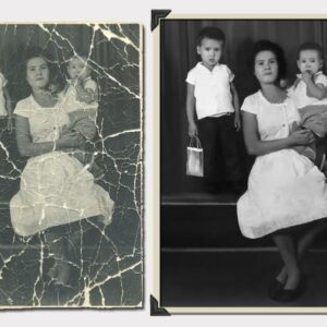 Alternative view of JJPRINTS Photo Restoration and Repair with print & soft copy