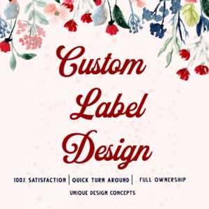 JJPRINTS Sticker Label, Matte Paper Water-Proof (8pcs)